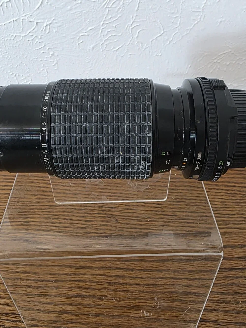 Vintage Sigma Zoom-K II 70-210mm f4-5.6 Macro MD Mount Lens for Minolta Japan